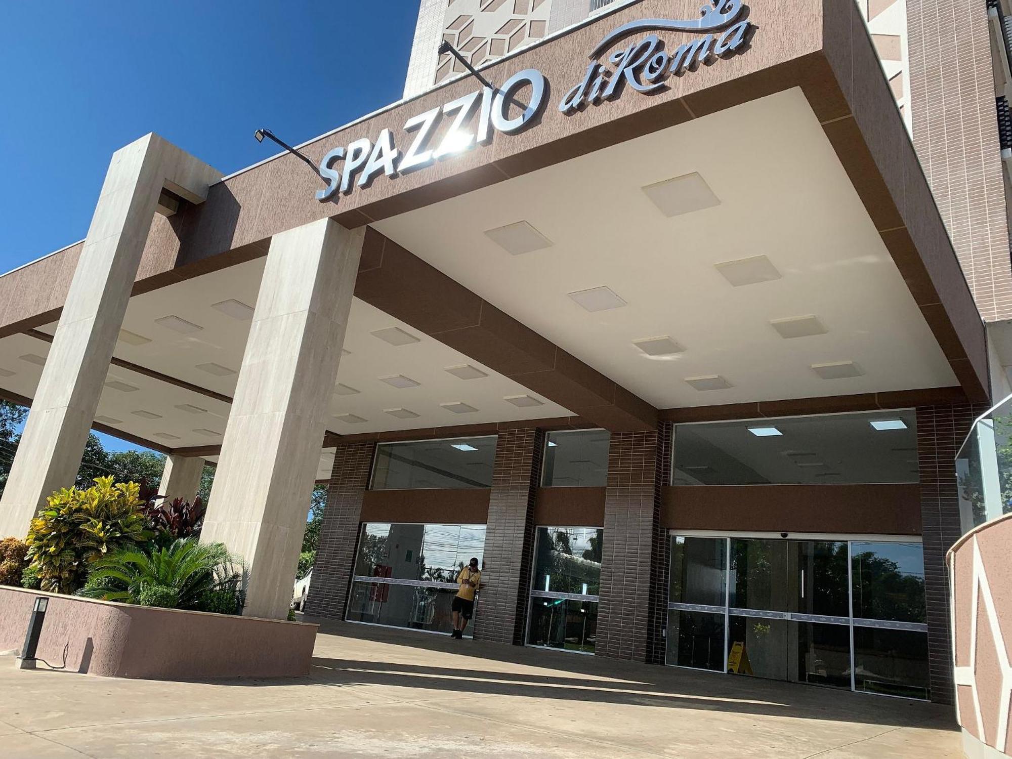 Hotel Spazzio Diroma Cafe Da Manha E Acesso Ao Acqua Park Калдас-Новас Экстерьер фото